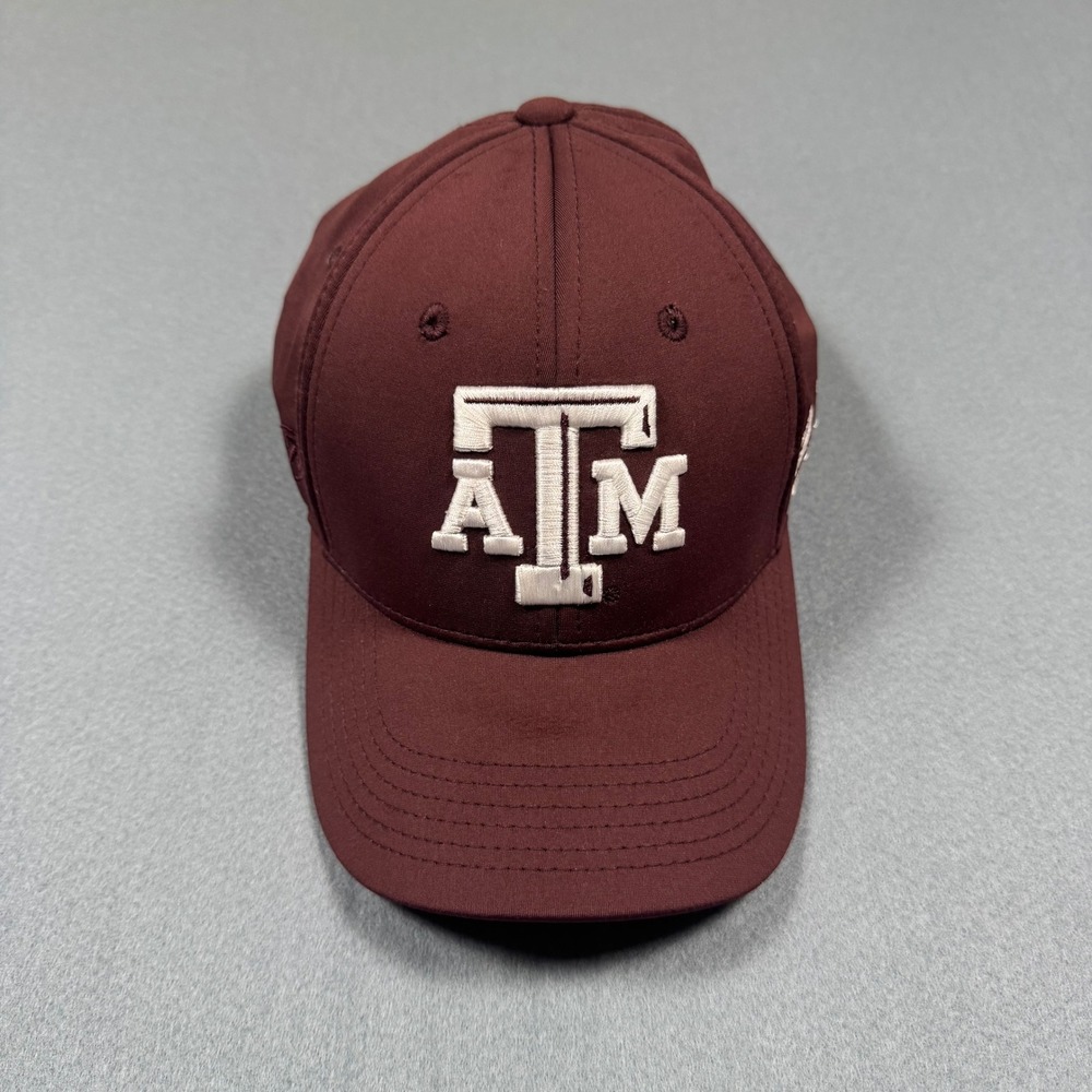 Texas A&M Aggies Hat Top of the World MemoryFit Maroon ATM Baseball Cap Men L/XL